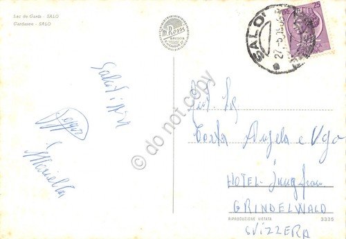 Cartolina Sal? vedute 1979 (Brescia)