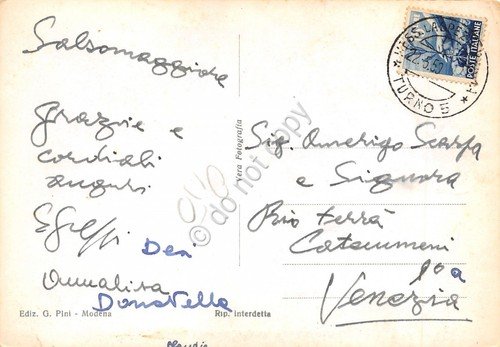 Cartolina Salsomaggiore Albergo Porro Ingresso 1959 | Immagine Gallery 2