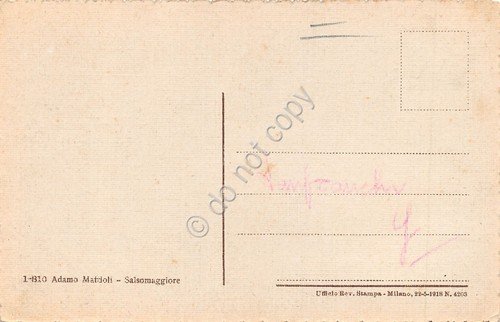 Cartolina Salsomaggiore Chiesa Parrocchiale Progetto Arch Arata illustrata | Immagine Gallery 2