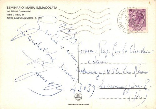 Cartolina Salsomaggiore Seminario Maria Immacolata | Immagine Gallery 2