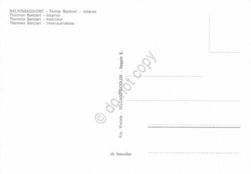 Cartolina Salsomaggiore Terme Berzieri interno scalinata (Parma) | Immagine Gallery 2