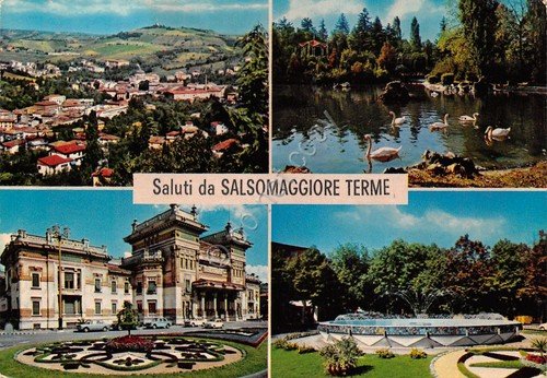Cartolina Salsomaggiore Terme vedute 1978 (Parma) | Immagine principale