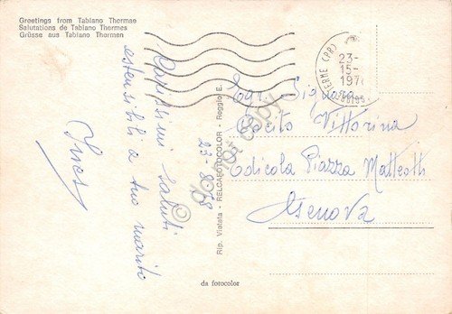 Cartolina Salsomaggiore Terme vedute 1978 (Parma) | Immagine Gallery 2