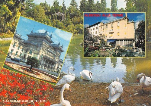 Cartolina Salsomaggiore Terme vedute Albergo delle Terme (Parma) | Immagine principale