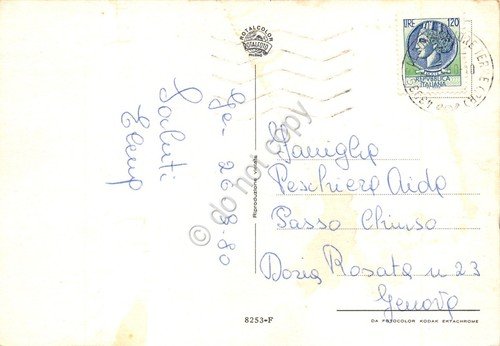 Cartolina Salsomaggiore Terme vedute varie tennis piscina 1980 (Parma) | Immagine Gallery 2