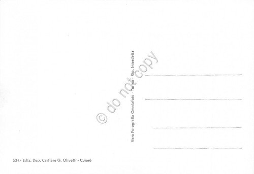 Cartolina Sampeire Valle Varaita Il lago