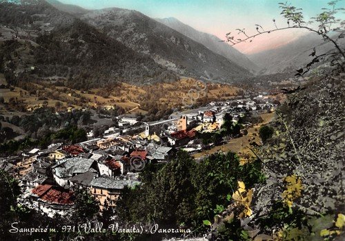 Cartolina Sampeire Valle Varaita panorama | Immagine principale
