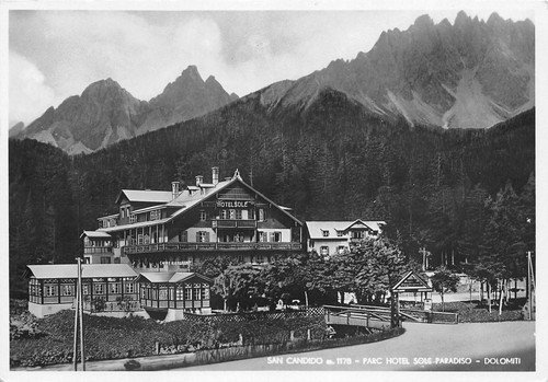 Cartolina San Candido Parc Hotel Sole Paradiso