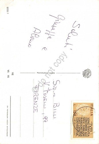 Cartolina San Carlo Terme Massa 3 vedute