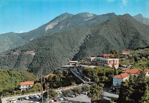 Cartolina San Carlo Terme Panorama (Massa)