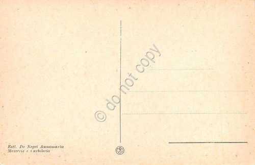 Cartolina San Cipriano Serra Riccò piazza della Chiesa animata | Immagine Gallery 2