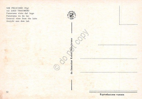 Cartolina San Feliciano sul lago Trasimeno panorama da lago imbarcadero … | Immagine Gallery 2