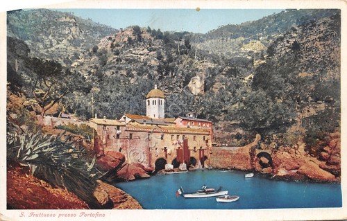 Cartolina San Fruttuoso Portofino anni '30 ? Ed. Brunner & …