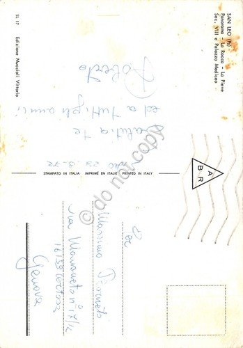 Cartolina San Leo Vedute 1972 (Rimini) | Immagine Gallery 2