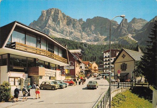 Cartolina San Martino di Castrozza veduta con le Pale via …