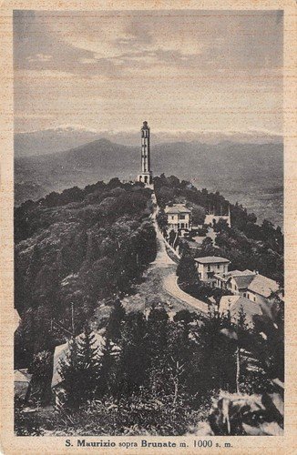 Cartolina San Maurizio sopra Brunate panorama | Immagine principale