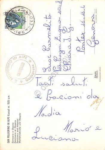 Cartolina San Pellegrino in Alpe Lucca Santuario e Ospizio | Immagine Gallery 2