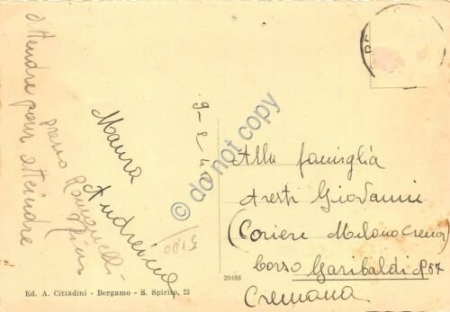 Cartolina San Pellegrino Terme Grande Albergo 1940