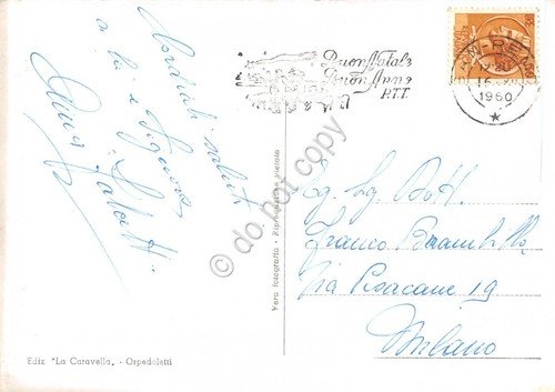 Cartolina San Remo bagni Morgana Bar Italia 1960 | Immagine Gallery 2