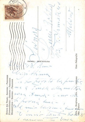 Cartolina San Remo Panorama