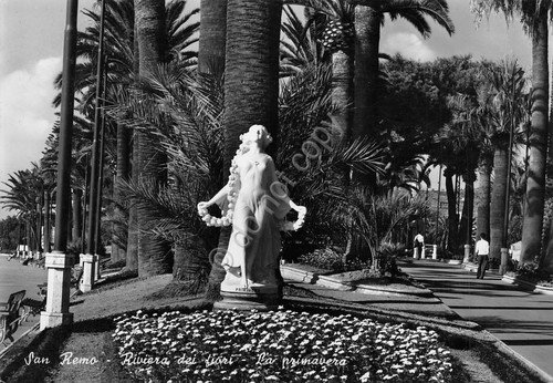 Cartolina San Remo statua della Primavera 1957 (Imperia) | Immagine principale