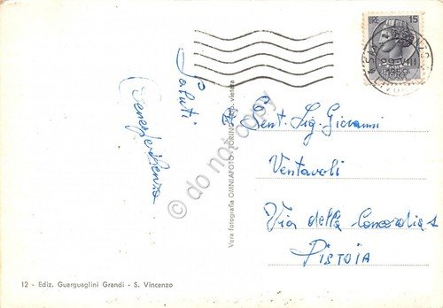 Cartolina San Vincenzo Spiaggia