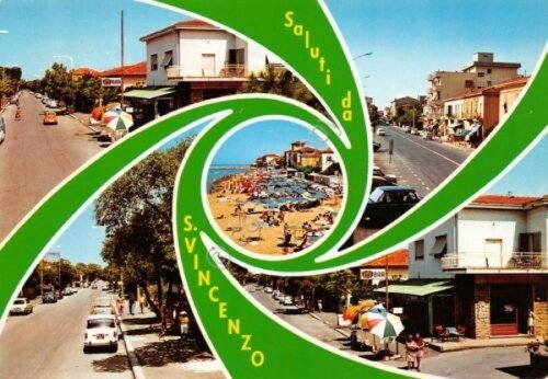 Cartolina San Vincenzo vedute paese (Livorno) | Immagine principale