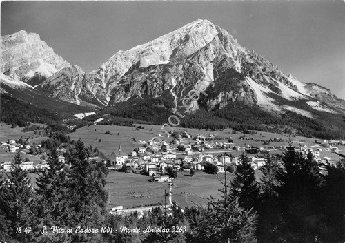 Cartolina San Vito di Cadore panorama Monte Antelao 1962 Foto …