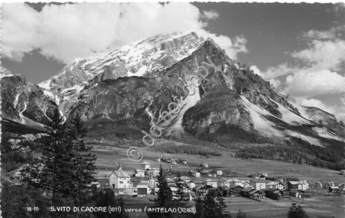 Cartolina San Vito di Cadore Verso Antelao panorama