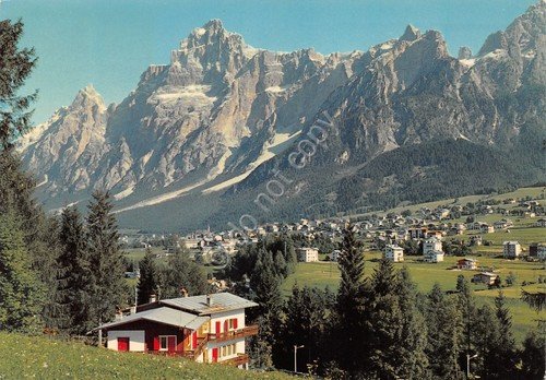 Cartolina San Vito di Cadore verso Marcora veduta paese case … | Immagine Gallery 1