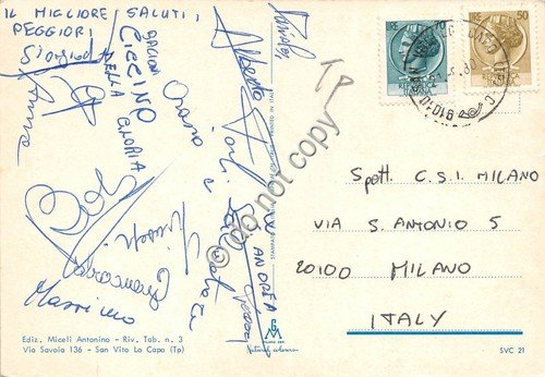 Cartolina San Vito Lo Capo Saluti da Vedutine (Altre tematiche) | Immagine Gallery 2
