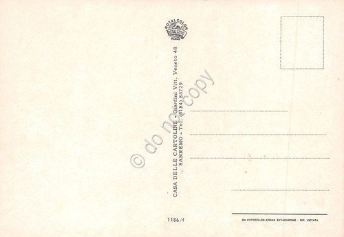 Cartolina Sanremo Casinò Regole della roulette anni '90