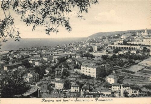 Cartolina Sanremo Panorama 1952 | Immagine Gallery 2