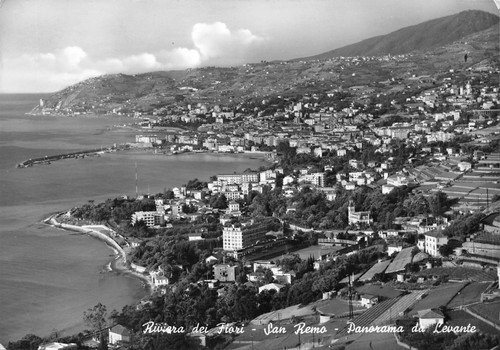 Cartolina Sanremo Panorama da Levante 1960 | Immagine principale