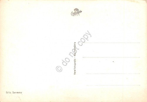 Cartolina Sanremo Panorama dall'alto (Imperia)