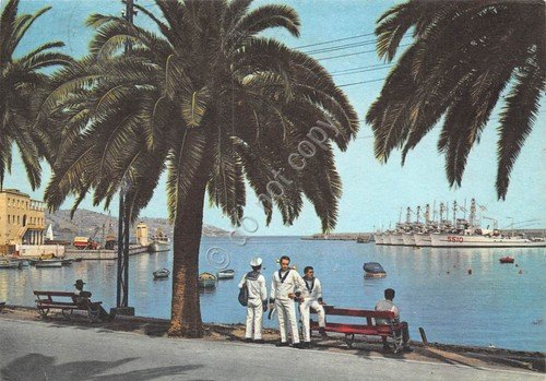 Cartolina Sanremo Porto Marinai 1964 | Immagine principale