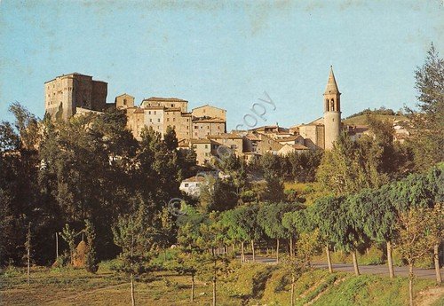 Cartolina Sant'Agata Feltria Panorama