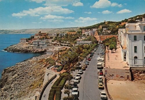 Cartolina Santa Cesarea Terme Panorama auto