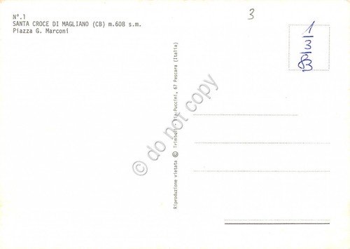 Cartolina Santa Croce di Magliano Piazza Marconi | Immagine Gallery 2