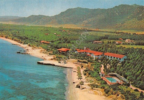 Cartolina Santa Margherita di Pula Hotel Is Morus