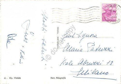 Cartolina Santa Margherita panorama parziale da terrazza 1964 (Genova) | Immagine Gallery 2