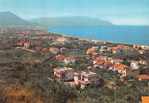 Cartolina Santa Maria di Castellabate Contrada Lago case panorama anni … | Immagine principale