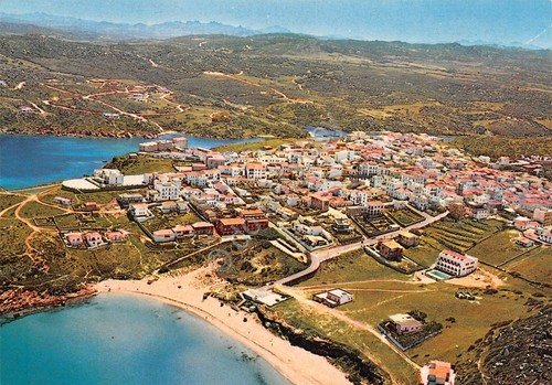 Cartolina Santa Teresa di Gallura panorama aereo case spiaggia | Immagine principale