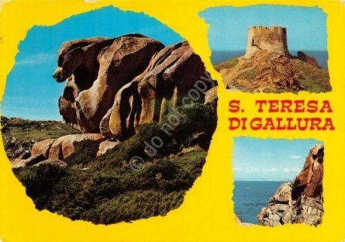 Cartolina Santa Teresa di Gallura vedute 1980 (Sassari) | Immagine principale