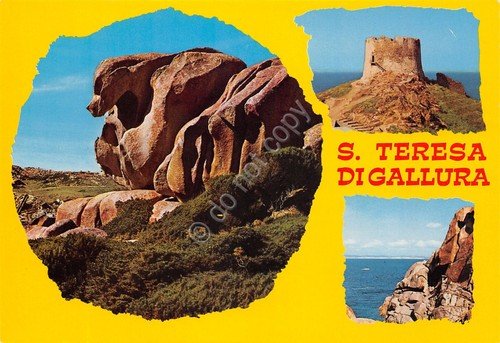Cartolina Santa Teresa di Gallura vedute varie | Immagine principale
