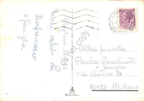 Cartolina Santa Teresa di Gallura vedute varie e stelle marine …