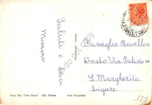 Cartolina Santo Stefano d'Aveto Lago Nero 1957