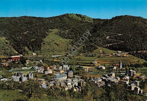 Cartolina Santo Stefano d'Aveto panorama 1969
