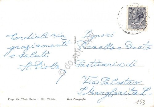 Cartolina Santo Stefano d'Aveto vedute e particolari della chiesa anni …