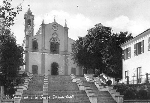 Cartolina Santuario delle Rocche Molare PP Passionisti